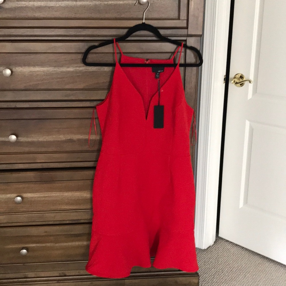 Red dress